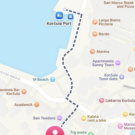 Apartment N Central كورتْشولا المظهر الخارجي الصورة