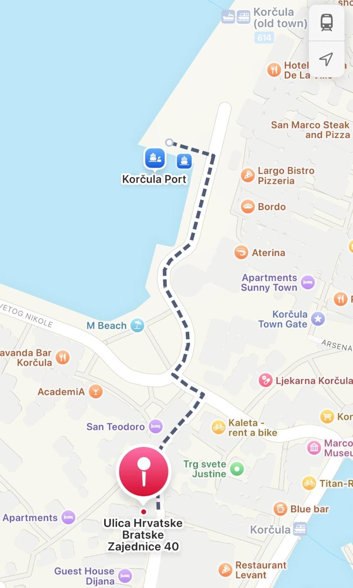 Apartment N Central كورتْشولا المظهر الخارجي الصورة